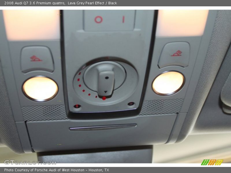 Lava Grey Pearl Effect / Black 2008 Audi Q7 3.6 Premium quattro