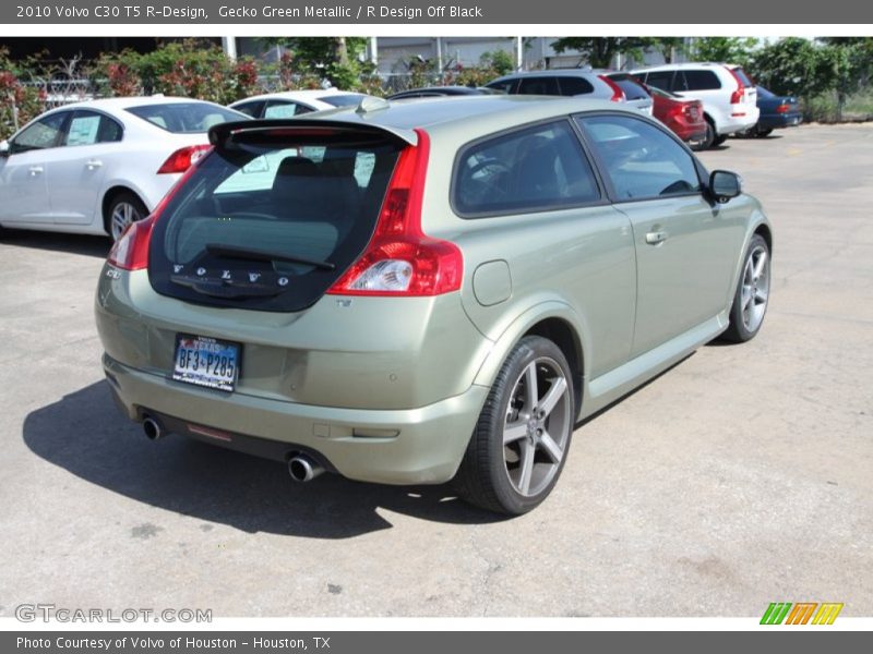 Gecko Green Metallic / R Design Off Black 2010 Volvo C30 T5 R-Design
