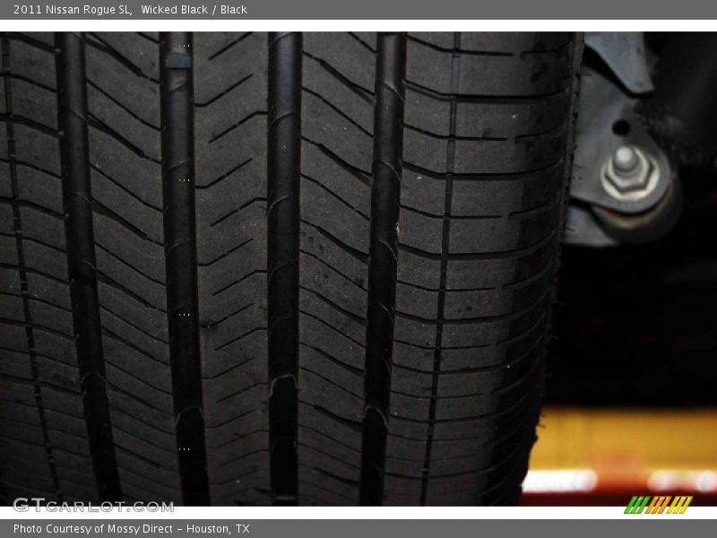 Wicked Black / Black 2011 Nissan Rogue SL