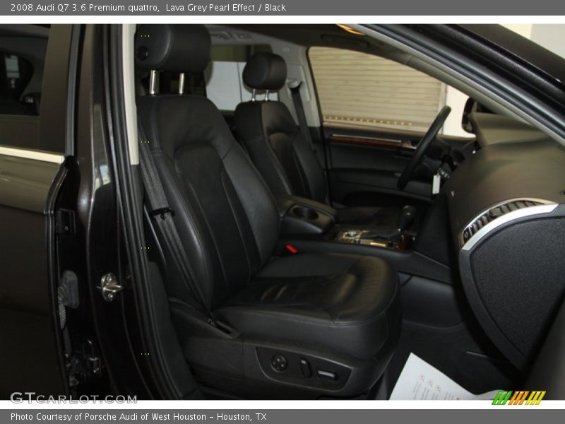 Lava Grey Pearl Effect / Black 2008 Audi Q7 3.6 Premium quattro