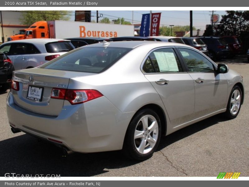 Palladium Metallic / Ebony 2010 Acura TSX Sedan