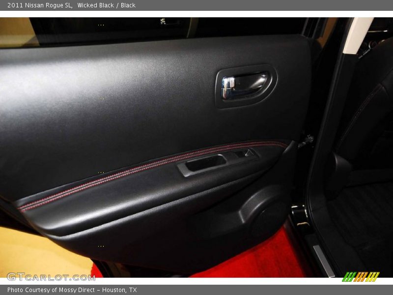 Wicked Black / Black 2011 Nissan Rogue SL