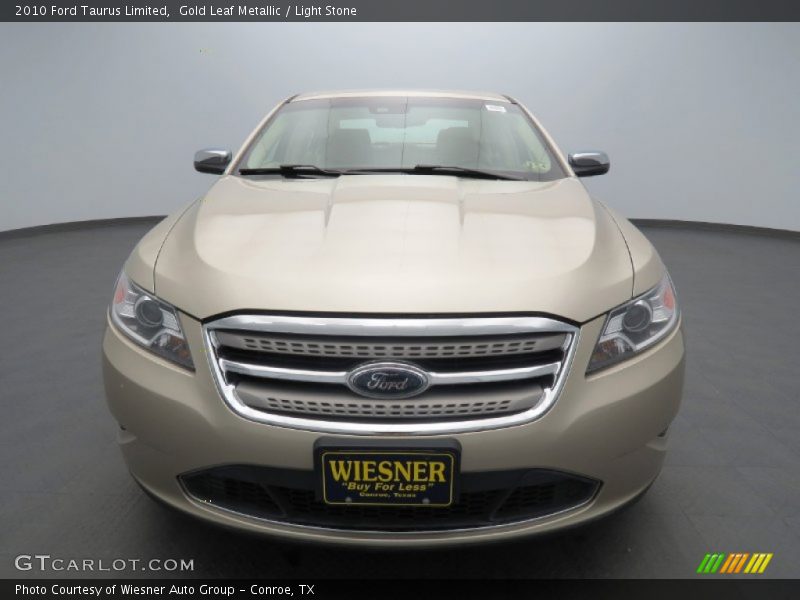 Gold Leaf Metallic / Light Stone 2010 Ford Taurus Limited