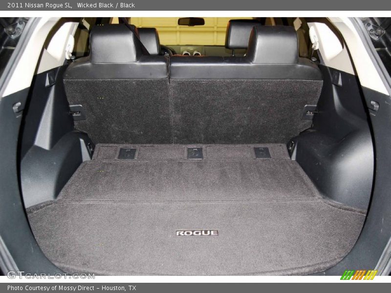 Wicked Black / Black 2011 Nissan Rogue SL