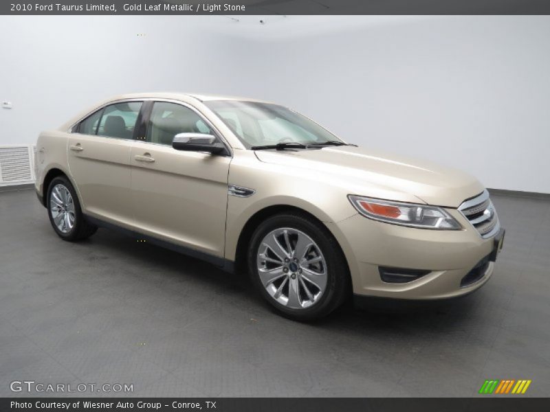 Gold Leaf Metallic / Light Stone 2010 Ford Taurus Limited