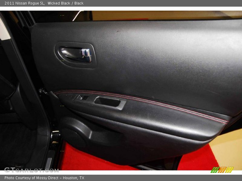 Wicked Black / Black 2011 Nissan Rogue SL