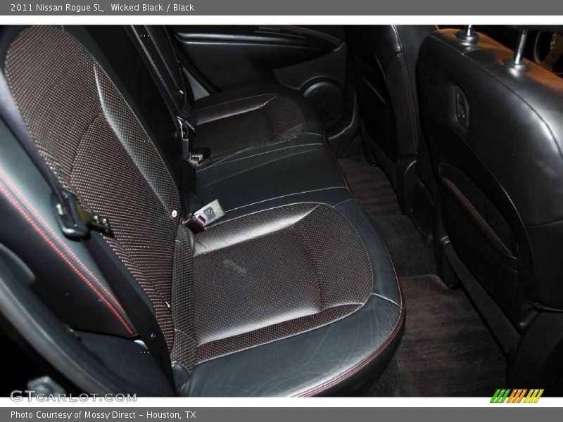 Wicked Black / Black 2011 Nissan Rogue SL