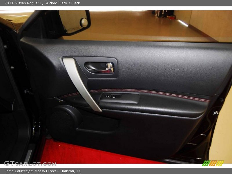 Wicked Black / Black 2011 Nissan Rogue SL