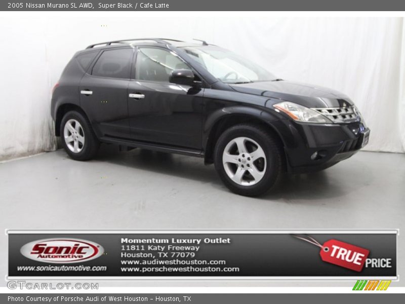 Super Black / Cafe Latte 2005 Nissan Murano SL AWD