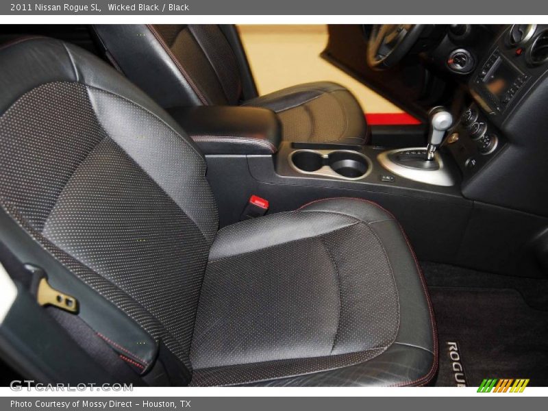 Wicked Black / Black 2011 Nissan Rogue SL