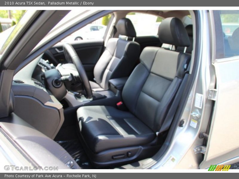 Palladium Metallic / Ebony 2010 Acura TSX Sedan