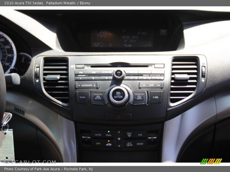 Palladium Metallic / Ebony 2010 Acura TSX Sedan