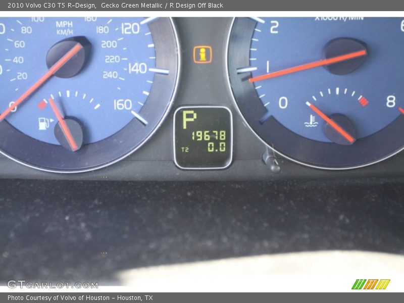 Gecko Green Metallic / R Design Off Black 2010 Volvo C30 T5 R-Design