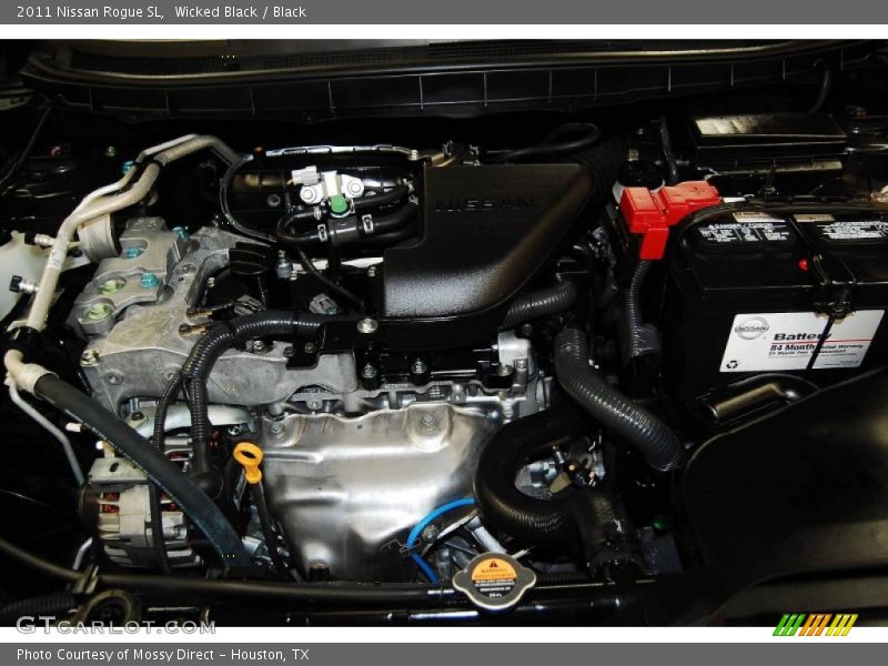 Wicked Black / Black 2011 Nissan Rogue SL