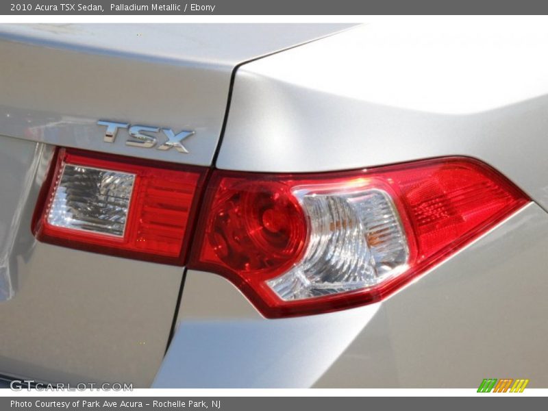 Palladium Metallic / Ebony 2010 Acura TSX Sedan