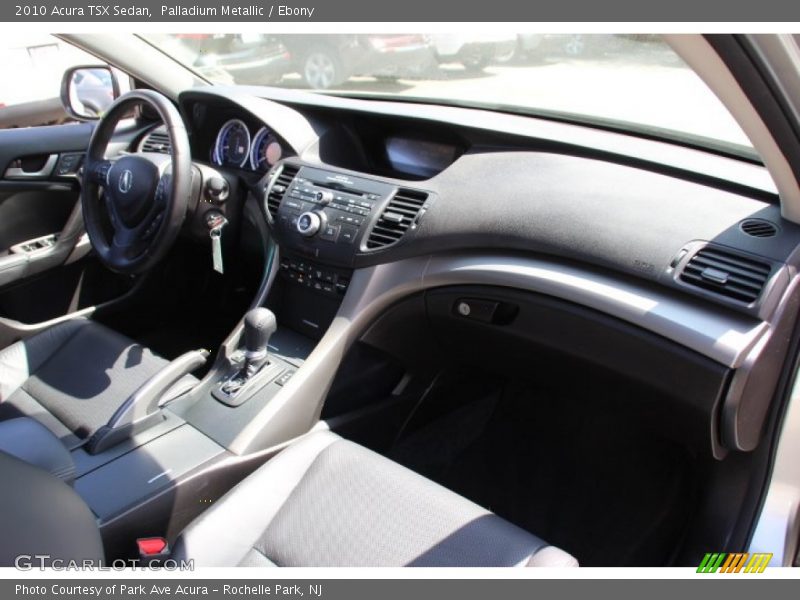 Palladium Metallic / Ebony 2010 Acura TSX Sedan