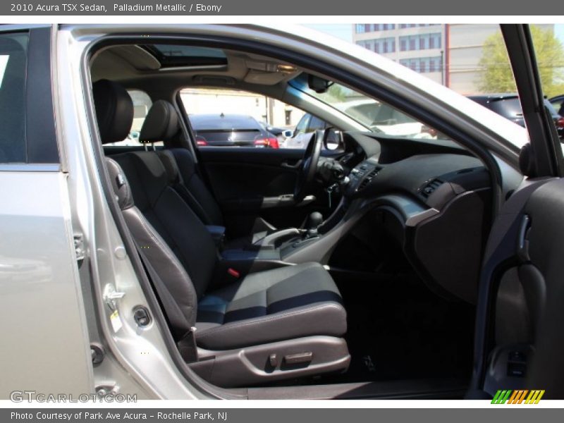 Palladium Metallic / Ebony 2010 Acura TSX Sedan