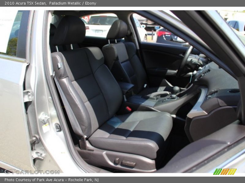 Palladium Metallic / Ebony 2010 Acura TSX Sedan