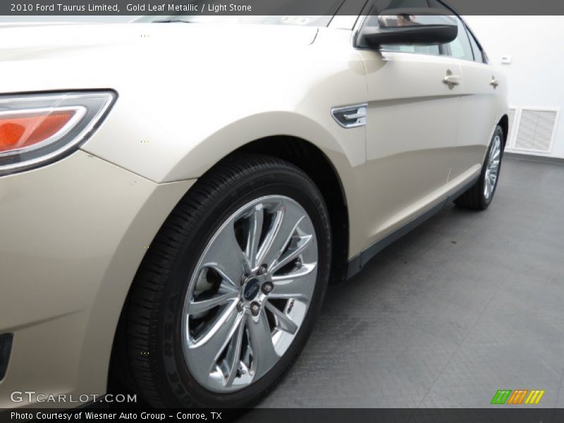 Gold Leaf Metallic / Light Stone 2010 Ford Taurus Limited