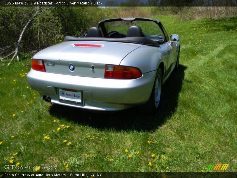 Arctic Silver Metallic / Black 1996 BMW Z3 1.9 Roadster