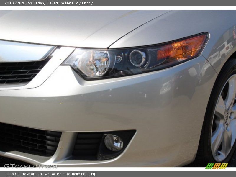 Palladium Metallic / Ebony 2010 Acura TSX Sedan