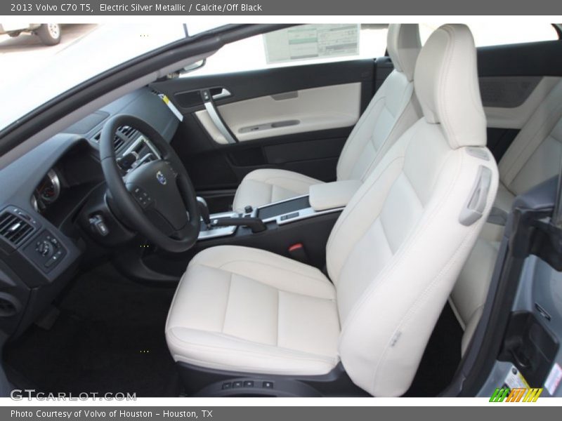 Electric Silver Metallic / Calcite/Off Black 2013 Volvo C70 T5