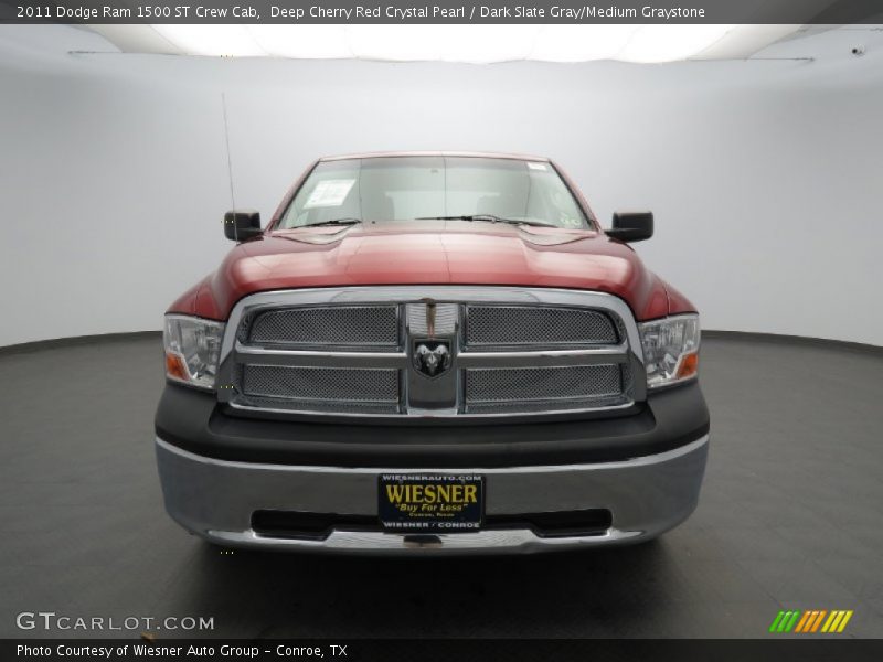 Deep Cherry Red Crystal Pearl / Dark Slate Gray/Medium Graystone 2011 Dodge Ram 1500 ST Crew Cab