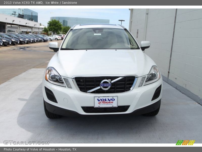 Ice White / Sandstone 2013 Volvo XC60 T6 AWD