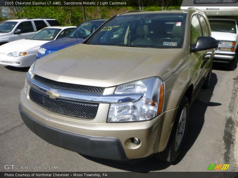 Sandstone Metallic / Light Cashmere 2005 Chevrolet Equinox LT AWD