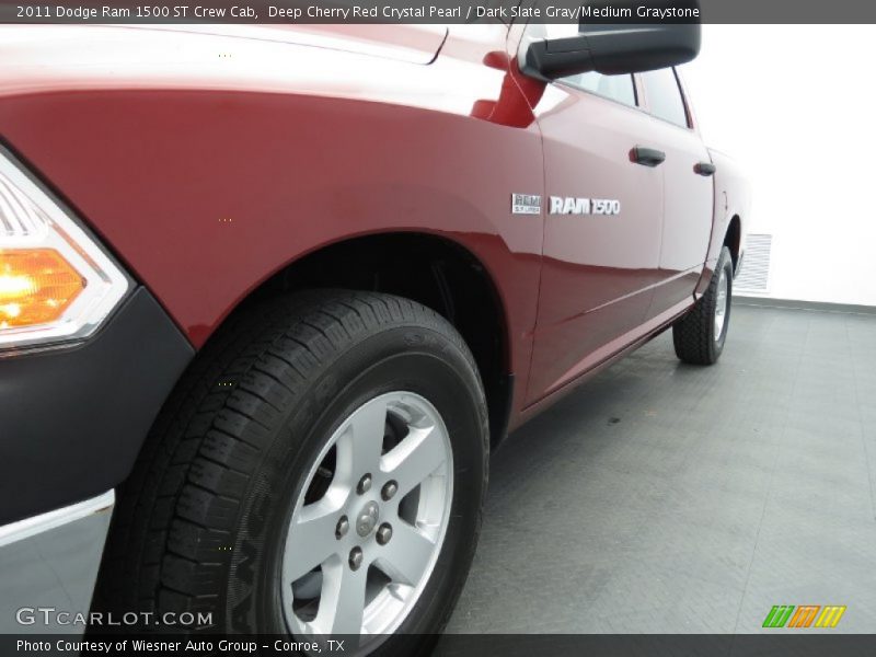 Deep Cherry Red Crystal Pearl / Dark Slate Gray/Medium Graystone 2011 Dodge Ram 1500 ST Crew Cab