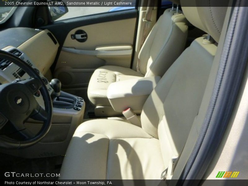 Front Seat of 2005 Equinox LT AWD