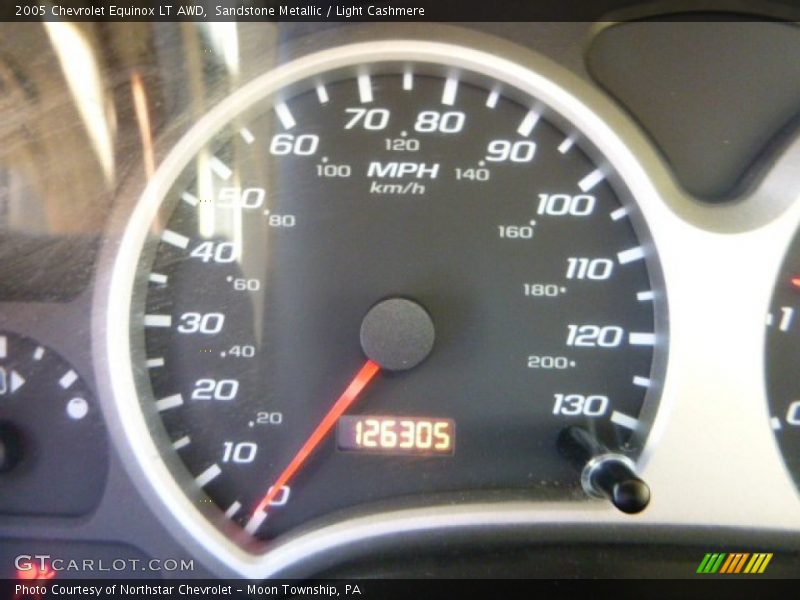 Sandstone Metallic / Light Cashmere 2005 Chevrolet Equinox LT AWD