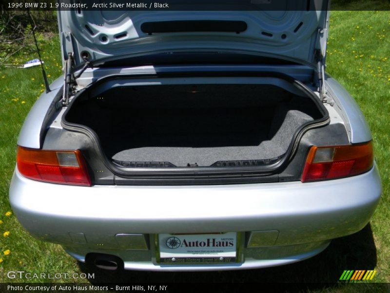 Arctic Silver Metallic / Black 1996 BMW Z3 1.9 Roadster