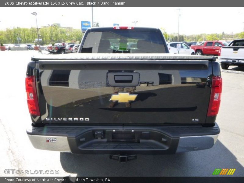 Black / Dark Titanium 2009 Chevrolet Silverado 1500 LS Crew Cab