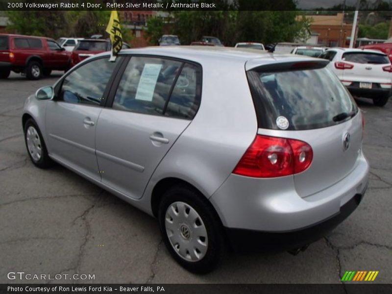 Reflex Silver Metallic / Anthracite Black 2008 Volkswagen Rabbit 4 Door