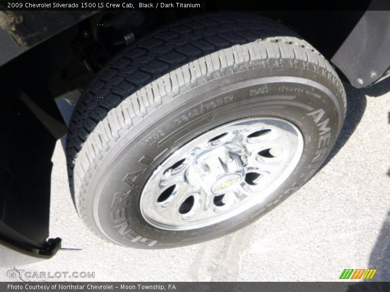 Black / Dark Titanium 2009 Chevrolet Silverado 1500 LS Crew Cab