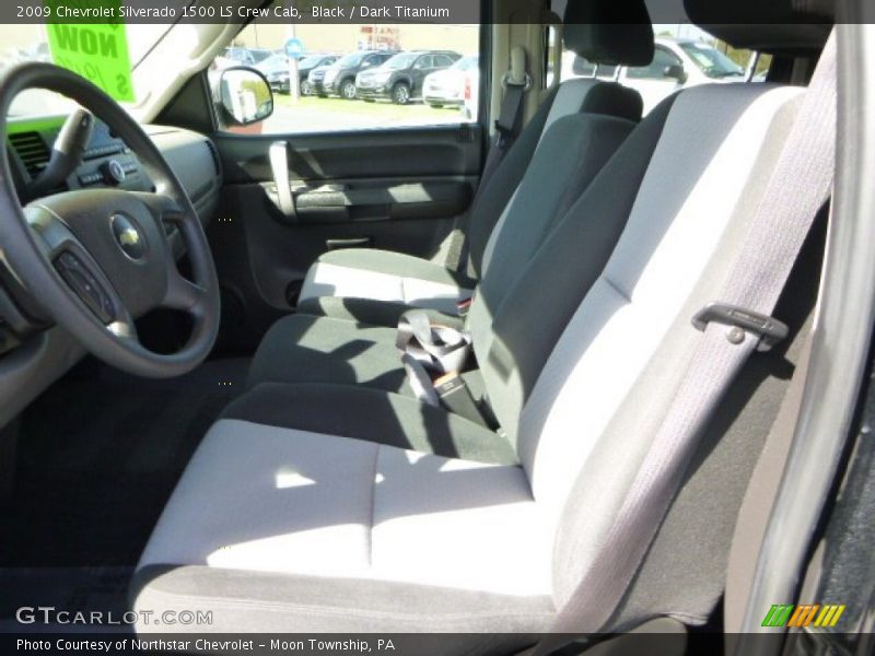 Black / Dark Titanium 2009 Chevrolet Silverado 1500 LS Crew Cab