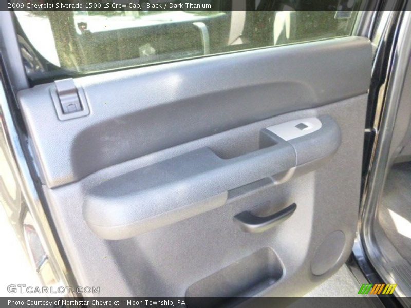 Black / Dark Titanium 2009 Chevrolet Silverado 1500 LS Crew Cab