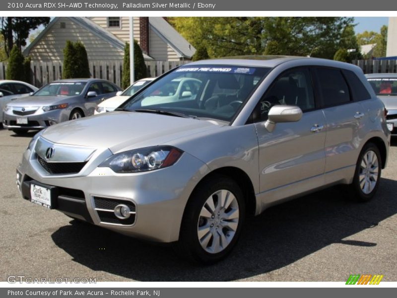 Palladium Silver Metallic / Ebony 2010 Acura RDX SH-AWD Technology