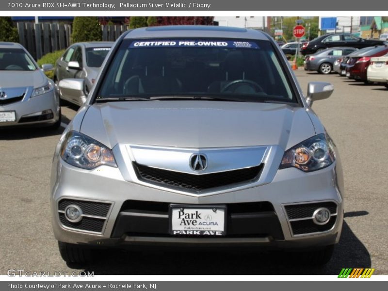 Palladium Silver Metallic / Ebony 2010 Acura RDX SH-AWD Technology