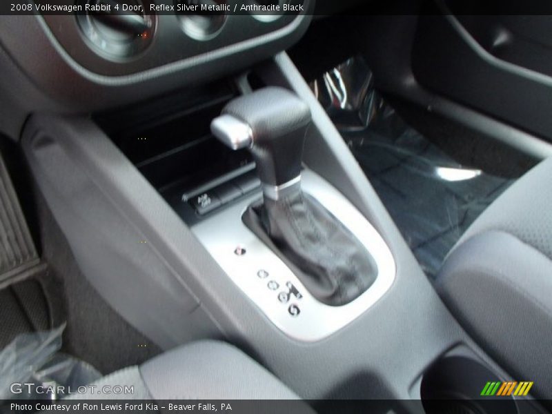 Reflex Silver Metallic / Anthracite Black 2008 Volkswagen Rabbit 4 Door