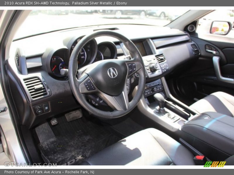 Palladium Silver Metallic / Ebony 2010 Acura RDX SH-AWD Technology