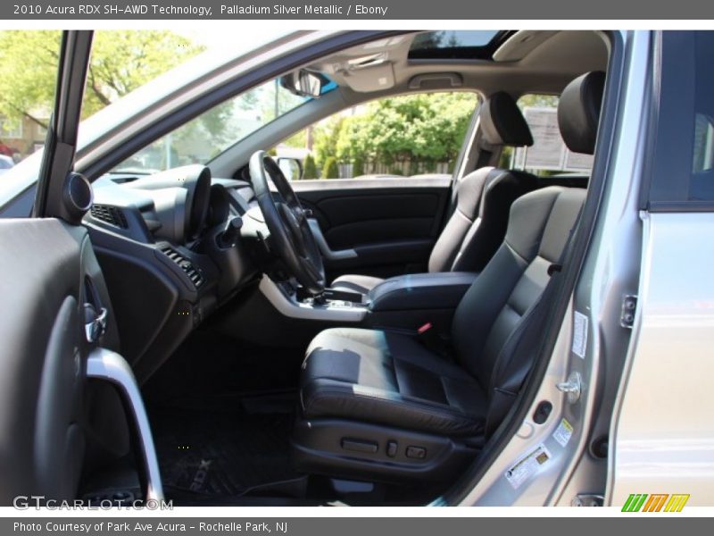 Palladium Silver Metallic / Ebony 2010 Acura RDX SH-AWD Technology
