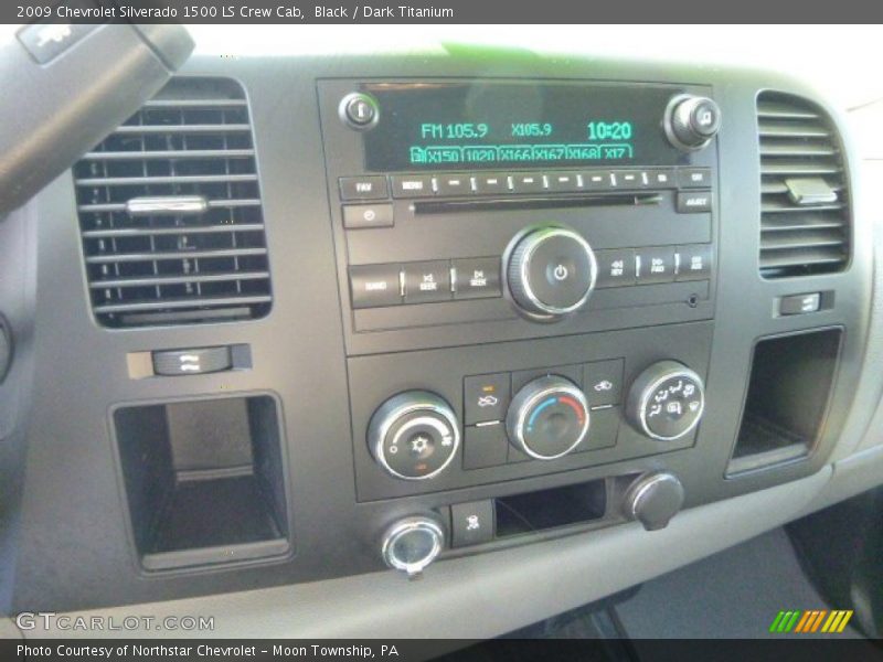 Black / Dark Titanium 2009 Chevrolet Silverado 1500 LS Crew Cab