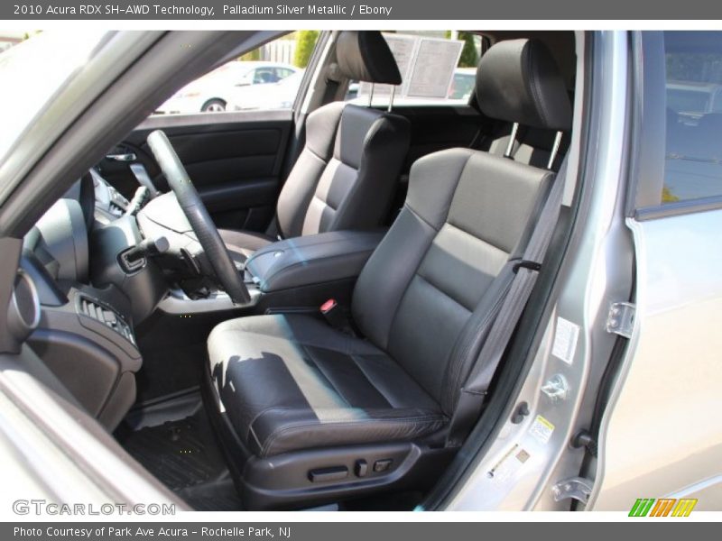 Palladium Silver Metallic / Ebony 2010 Acura RDX SH-AWD Technology