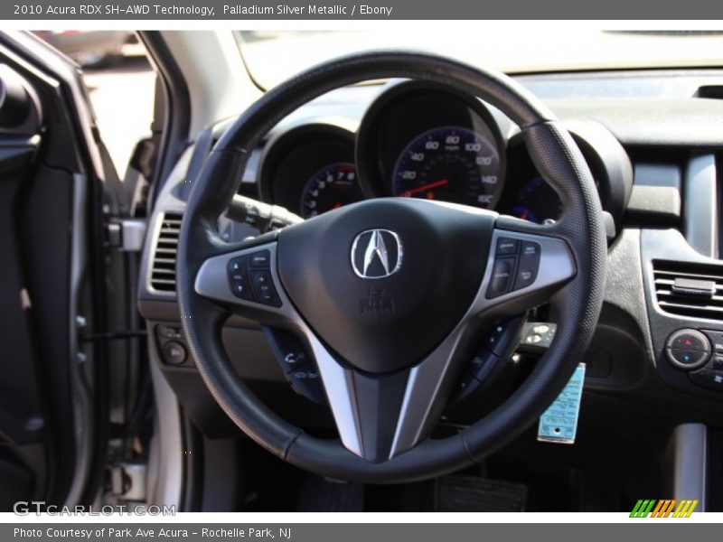 Palladium Silver Metallic / Ebony 2010 Acura RDX SH-AWD Technology