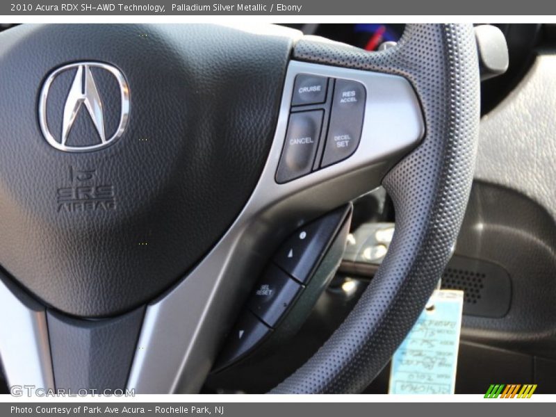Palladium Silver Metallic / Ebony 2010 Acura RDX SH-AWD Technology