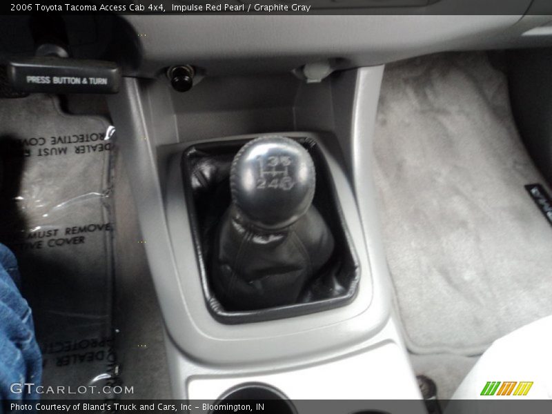 Impulse Red Pearl / Graphite Gray 2006 Toyota Tacoma Access Cab 4x4