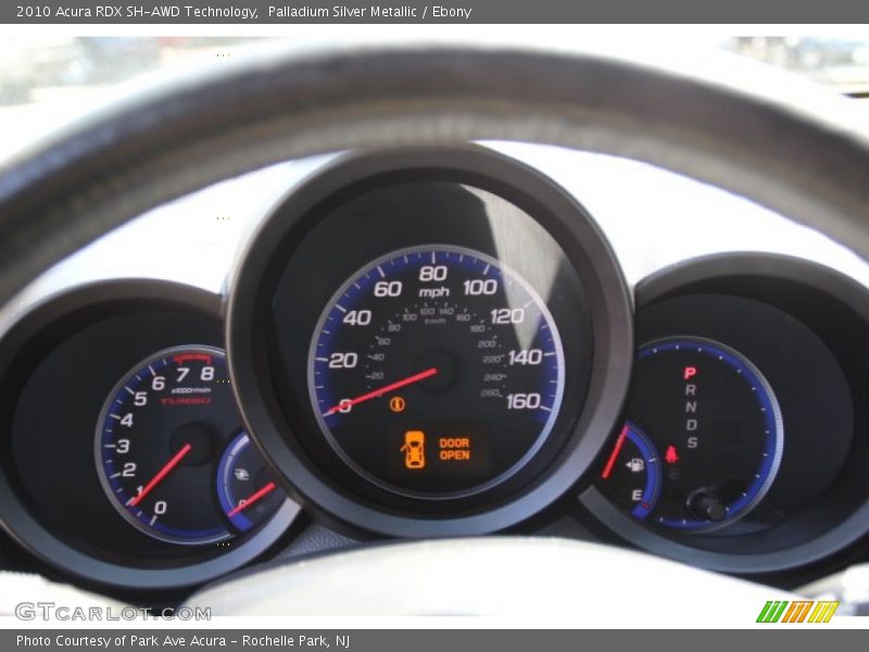 Palladium Silver Metallic / Ebony 2010 Acura RDX SH-AWD Technology