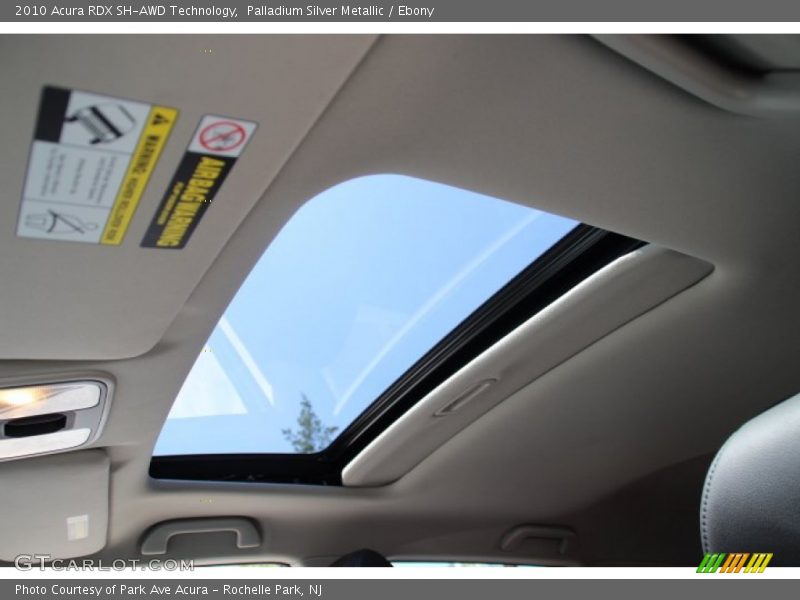 Palladium Silver Metallic / Ebony 2010 Acura RDX SH-AWD Technology